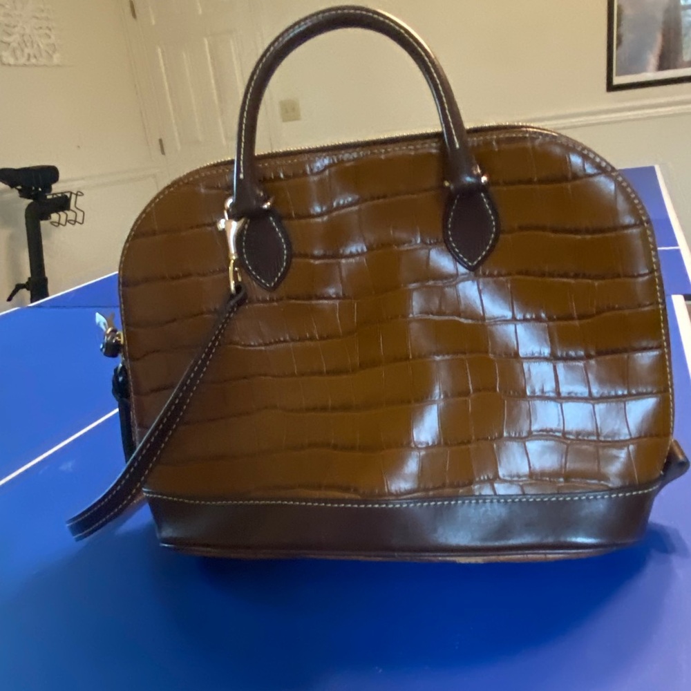 Dooney & Bourke Domed Zip Satchel - Picture 2 of 6